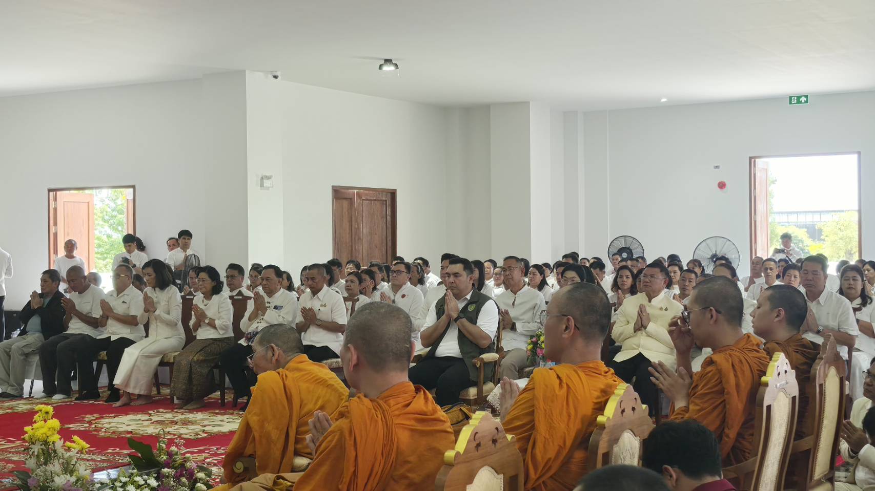 title - รองเลขาธิการ ส.ป.ก. ร่วมคณะ รมช.เกษตรฯ ทำบุญงานพืชสวนโลก พร้อมลงพื้นที่ตรวจเยี่ยม ส.ป.ก.อุดรธานี